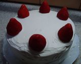 ♪しっとり3段、苺のショートケーキ♪作り方11写真