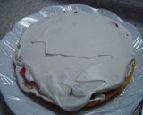 ♪しっとり3段、苺のショートケーキ♪作り方8写真