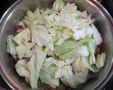 さっぱりキャベツカツ丼♪作り方5写真