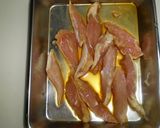 ささ身と大葉のワンタンの皮巻き揚げ作り方1写真