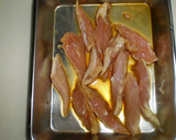ささ身と大葉のワンタンの皮巻き揚げ作り方1写真