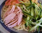 思い立ったら　冷やし中華風スパゲッティー作り方4写真