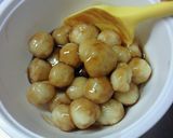 レンジ3分半★モチモチおからみたらし団子作り方8写真