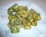 そら豆とグリンピースのかき揚げ作り方6写真
