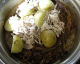 〇ふわっふわ＊鶏＊と新じゃがの焦がし味噌作り方8写真