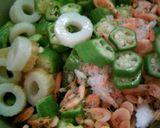 オクラとちくわのかき揚げ作り方1写真