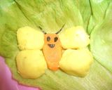 さつまいもで♡ちょうちょ✿（キャラ弁）作り方3写真