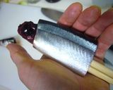 サンマの黒酢煮　南蛮風作り方3写真
