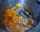 サンマの黒酢煮　南蛮風作り方8写真