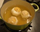 カブの肉詰めあんかけ作り方5写真