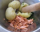 おもてなしに♥新じゃがと鮭のカナッペ作り方4写真