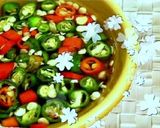 エスニックサワー漬✿旬野菜....辛い♪作り方3写真