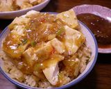 麻婆炊き込みご飯でW麻婆豆腐飯作り方2写真
