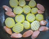簡単♪魚肉ソーセージでジャーマンポテト風作り方5写真