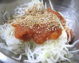 大根のゴマ明太和え作り方3写真