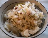 ♪安い！塩昆布で☆梅ぇ～炊き込みご飯作り方3写真