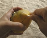 ぐるっと楽しい♪夏みかんの皮のむき方作り方2写真