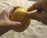 ぐるっと楽しい♪夏みかんの皮のむき方作り方3写真