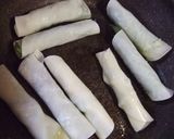 そら豆とチーズの棒餃子風作り方5写真