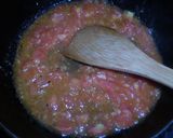 トマトとツナ缶のクリームパスタ作り方3写真