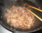 お弁当用☆牛肉の甘辛焼き☆作り方3写真