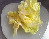 手抜きにも程がある← キャベツ盛り飯:)作り方1写真