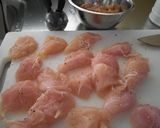 ♪彩り野菜と鶏のささみ揚げ♪作り方2写真