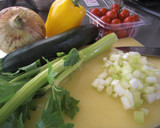 ♪彩り野菜と鶏のささみ揚げ♪作り方3写真