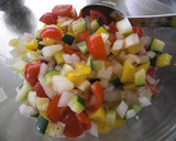 ♪彩り野菜と鶏のささみ揚げ♪作り方5写真