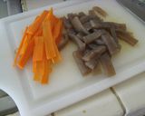 牛の炊き込みご飯(牛飯)作り方1写真