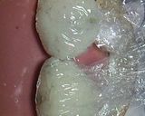 ☆キャラ弁♪生茶パンダ風ｗ♡作り方1写真