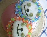 ☆キャラ弁♪生茶パンダ風ｗ♡作り方3写真
