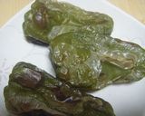 ピーマン嫌いさんに…焼きピーマン作り方1写真