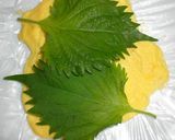 お弁当用大葉入りだし巻き卵作り方2写真