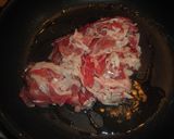 牛肉と新玉葱の卵とじ作り方4写真