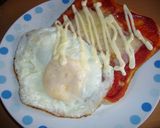朝食に！ちゃちゃっとピザパン☆作り方5写真