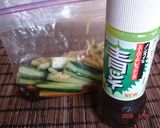 材料3つ☆即席きゅうりの漬物。作り方3写真