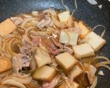 とろとろ卵豚丼🐷厚揚げでかさ増し🍚作り方3写真