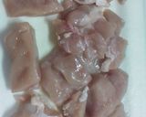 鶏胸肉の炊いたん♪作り方1写真