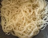 残った刺身がごちそうに♪刺身の竜田揚げそうめん作り方2写真