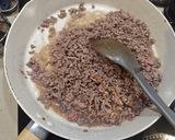 肉味噌(牛ひき肉)♪我が家の作り置き常備菜作り方1写真