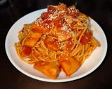 筍と新玉ねぎのトマトソース☆ピザ＆パスタ作り方6写真