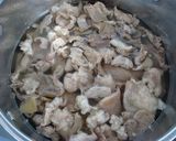 牛すじともつの味噌煮込み作り方3写真