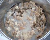 牛すじともつの味噌煮込み作り方4写真