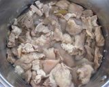牛すじともつの味噌煮込み作り方6写真