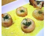 ホタテのカレークリームソース作り方5写真