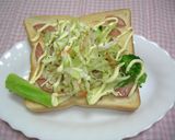 節約ウィンナーを使った、朝ごはんトースト作り方3写真