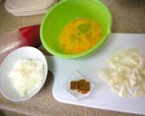 お弁当☆付合せにミニミニオムライス♪作り方1写真