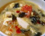 鶏の茹で汁で☆サンラータン風作り方8写真