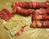油揚げエリンギの豚肉巻き　お弁当のおかず作り方4写真